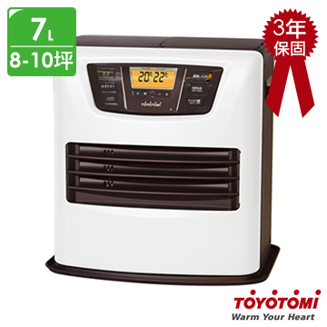 日本TOYOTOMI 8-12坪適用 7L煤油電暖爐 LC-L36C-TW(白色)
