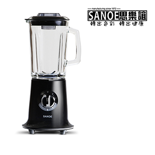 《思樂誼SANOE》 超活氧冰沙樂果汁機B51黑