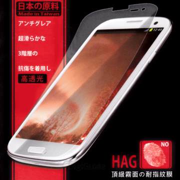 Pantech Vega Q PTL21 頂級霧面防指紋膜 HAG