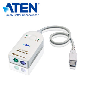 ATEN PS/2轉USB轉換器 UC100KMA