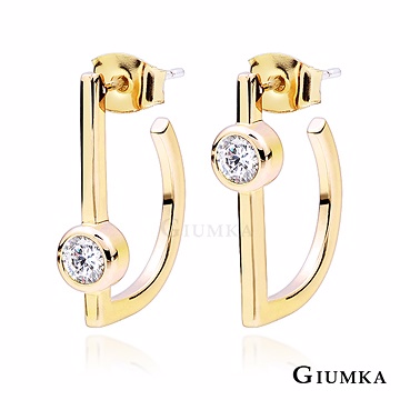 【GIUMKA】寵愛耳環 金色款 MF4005-2