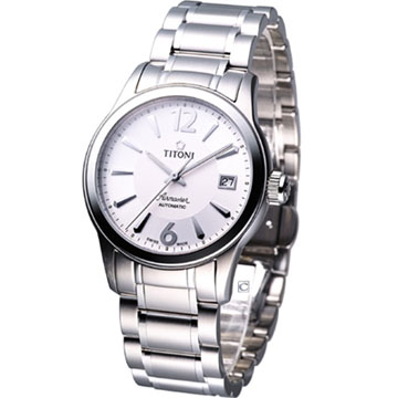 TITONI Airmaster 典雅紳士機械錶83933S-323