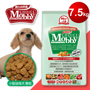 莫比Mobby‧雞肉&米‧小型幼母犬專業配方7.5kg