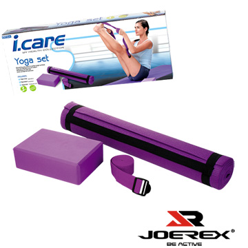 ST ZONE JOEREX。艾可兒瑜珈墊套裝組/瑜珈用品-JIC025