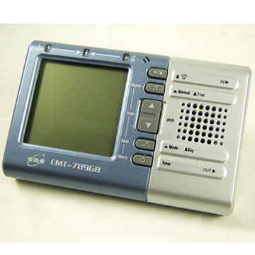 ENO EMT-789GB 數位調音器 調音節拍2合一