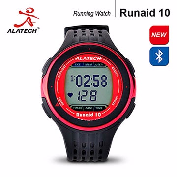ALATECH Runaid10 藍牙跑步運動錶 (紅黑)