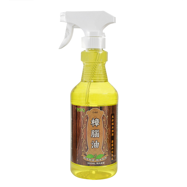 天然 樟腦油 防蟲抗蟑 噴劑 550ml(C-022)