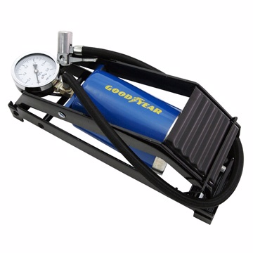 Goodyear固特異Ф80mm大功率單管打氣筒 (Goodyear/道路救援/汽車/機車/單車/球/充氣)