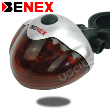 【BENEX】X追蹤者 腳踏車後燈 0312E