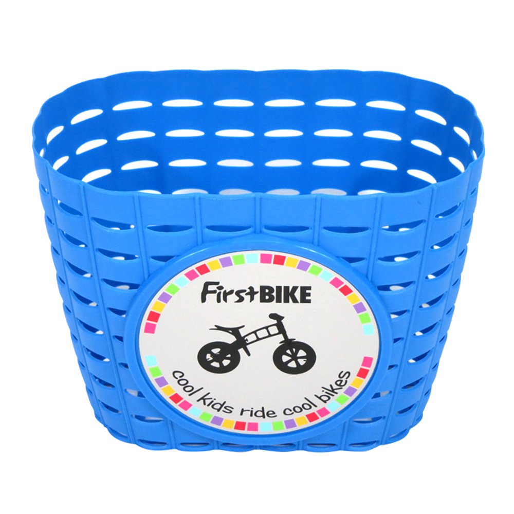 【FirstBike】 兒童滑步車/學步車 原廠車前小籃子(藍)