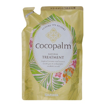 ( SARAYA ) 日本製 Cocopalm 植物潤髮乳_補充包 2015全新升級版本 500ml