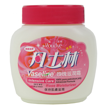 柔蝶凡士林玫瑰滋潤霜236ml