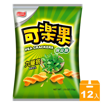 聯華 可樂果九層塔 72g (12包/箱)