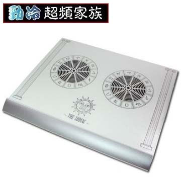 EVERCOOL勁冷超頻家族十二星座高質感純鋁散熱機座-銀色