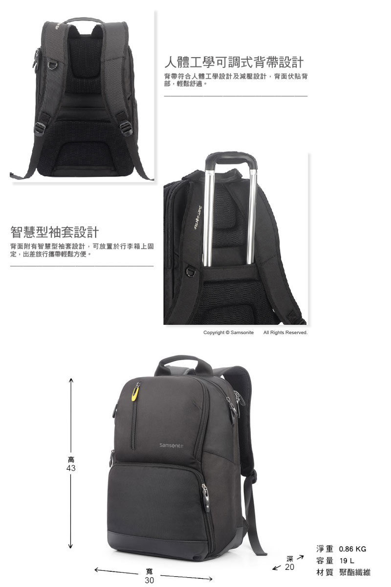 samsonite wharton laptop backpack iii