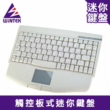 WiNTEK 文鎧 WK540 觸控板迷你鍵盤(白)