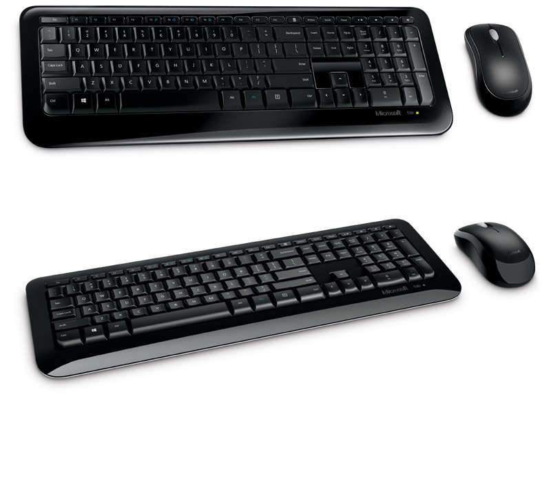 microsoft wireless desktop 850 keyboard and mouse set