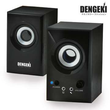 DENGEKI電擊木質多媒體AC電源喇叭(SK-631)