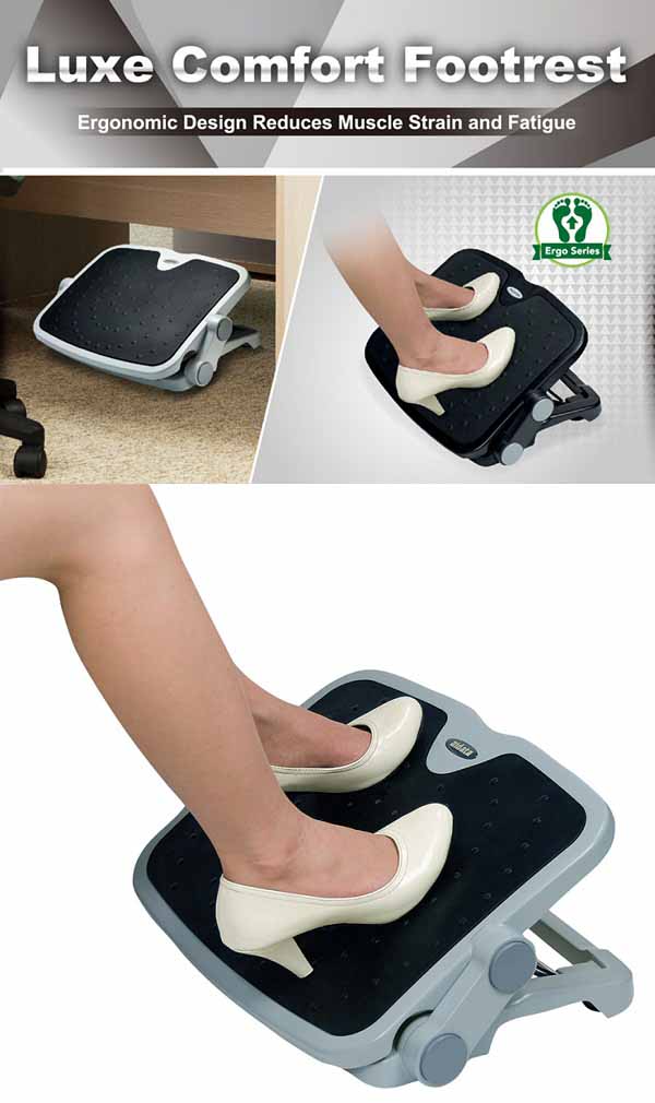 Jual [TAITRA] aidata Stress Relief Ergonomic Adjustable FootrestFR006
