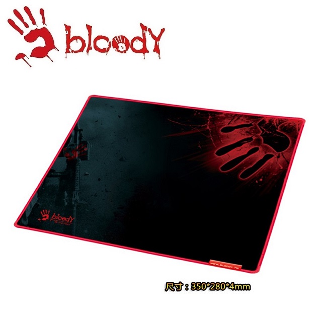 A4 雙飛燕 Bloody 電競專用 血魔戰甲滑鼠墊-B-081