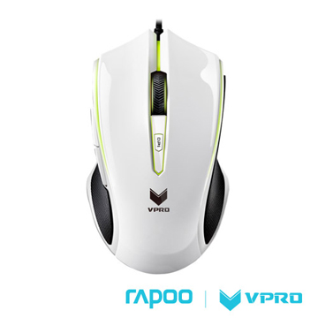雷柏 RAPOO VPRO V20S全彩RGB電競光學遊戲滑鼠(烈焰系列)