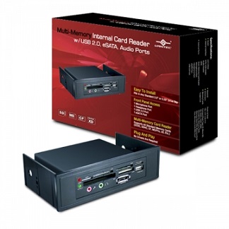 凡達克多功能內置讀卡機-搭載USB 2.0, eSATA, 音效埠(UGT-CR960)