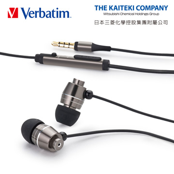 Verbatim VS3 鋁製音控接聽入耳式耳麥
