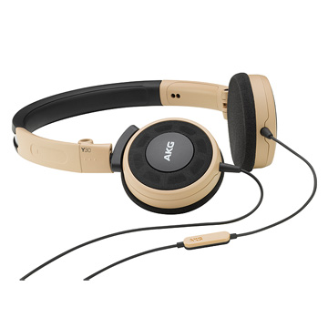 AKG ON-EAR通話耳機 Y30 卡其色
