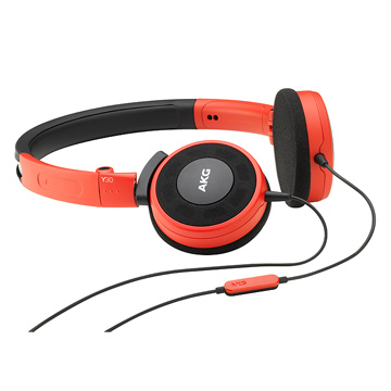 AKG ON-EAR通話耳機 Y30 紅色