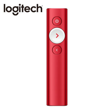 羅技Logitech SPOTLIGHT 簡報遙控器-聖誕紅