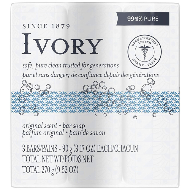 美國IVORY香皂90g*3入