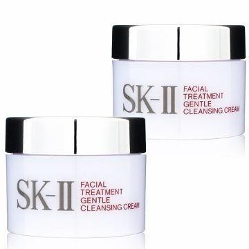 SK-II 全效活膚卸妝霜 15g x2 贈洗臉海綿1份