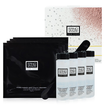 【ERNO LASZLO 奧倫納素】能量賦活冰白面膜 37mlx4 + 5.5gx4