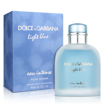 D&G Light Blue eau intense 淺藍男性淡香精(100ml)