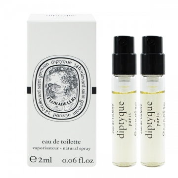 【Diptyque】弗羅拉淡香水 2ml Florabello EDT 針管小香兩入組