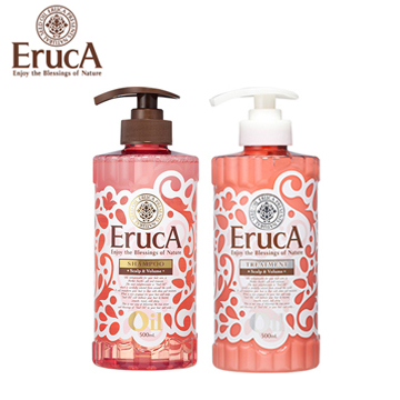 【超值組合】ERUCA艾露卡精油燙染蓬鬆洗髮乳+潤髮乳