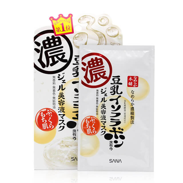 日本SANA莎娜 豆乳補水美白面膜(22mlX5入)