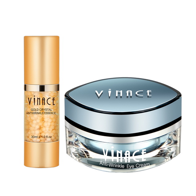 【ViNACE】賦活緊緻抗皺眼霜15ml+黃金珍鑚緊緻抗皺精華30ml