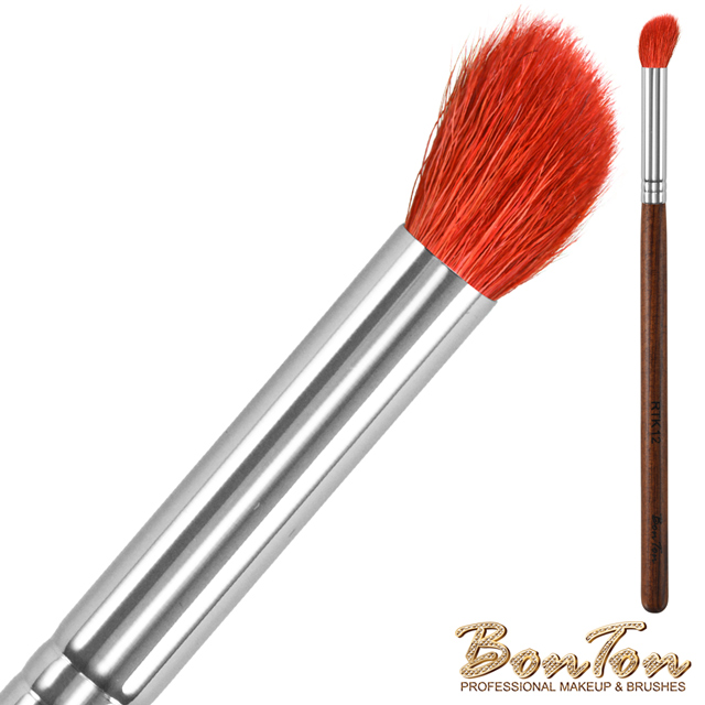 【BonTon】原木系列 斜形小輪廓刷 RTK12 特級尖峰羊毛