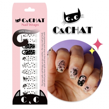 C&CHAT 幻彩系指油貼 H-270
