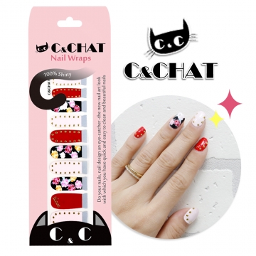 C&CHAT 幻彩系指油貼 H-275