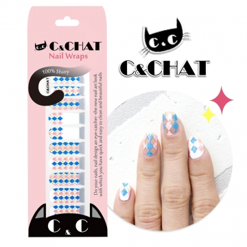 C&CHAT 幻彩系指油貼 H-282