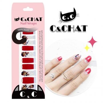 C&CHAT 幻彩系指油貼 H-303