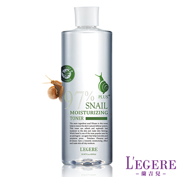 【LEGERE 蘭吉兒】蝸牛保濕精華露植萃升級500ml