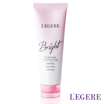 【LEGERE 蘭吉兒】光透白保濕洗面乳(120ML/支)