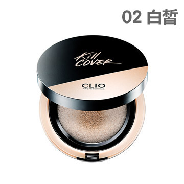 CLIO 珂莉奧 完美無瑕柔光氣墊粉餅 2白皙色 13g