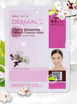 韓國當紅超人氣-DERMAL櫻花舒緩面膜