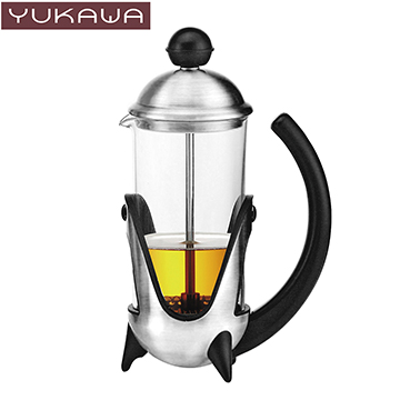 YUKAWA 太空梭濾壓壺 350ml-霧銀 (T236)