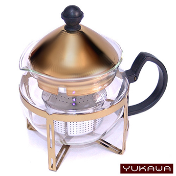 YUKAWA 多工能沖泡壺 600mL (T412) 豪華金