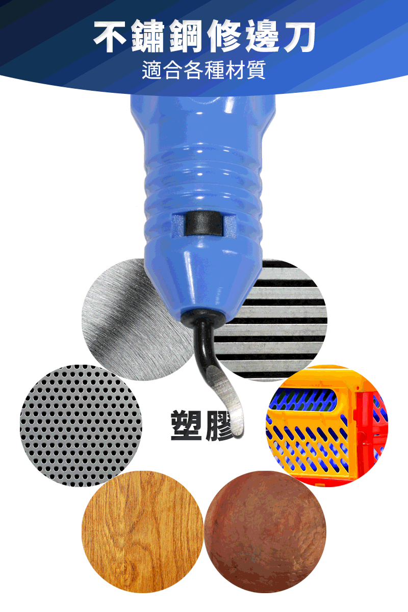 Jual Stainless steel trimming tool set any angle rotating trimming tool